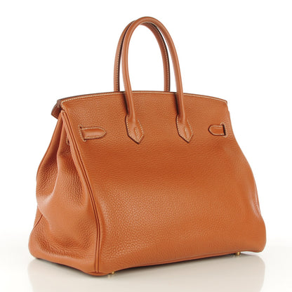 Hermes Togo Birkin 35 Gold 10 of 16
