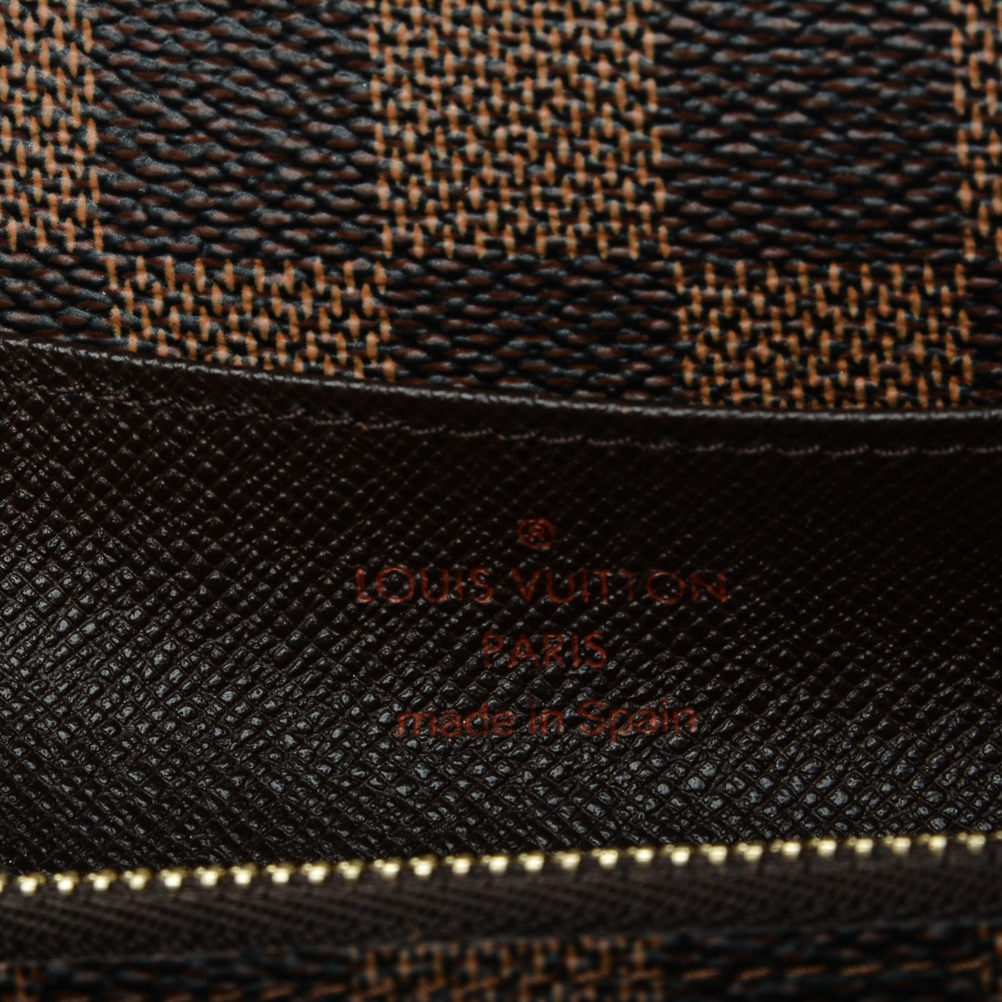 Damier Ebene Emilie Wallet
