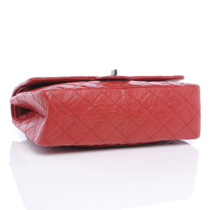 Chanel Aged Calfskin 2.55 Reissue 226 Flap Red 4 of 8