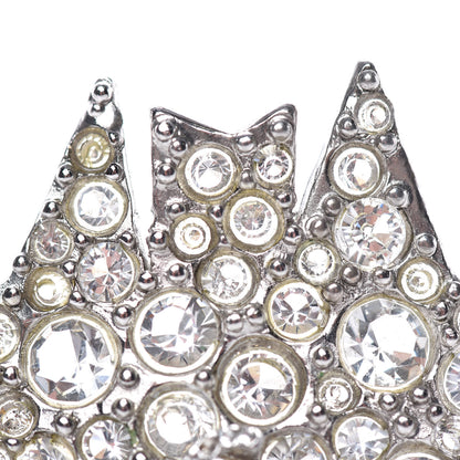 Chanel Crystal Pearl Enamel CC Brooch Black 5 of 5