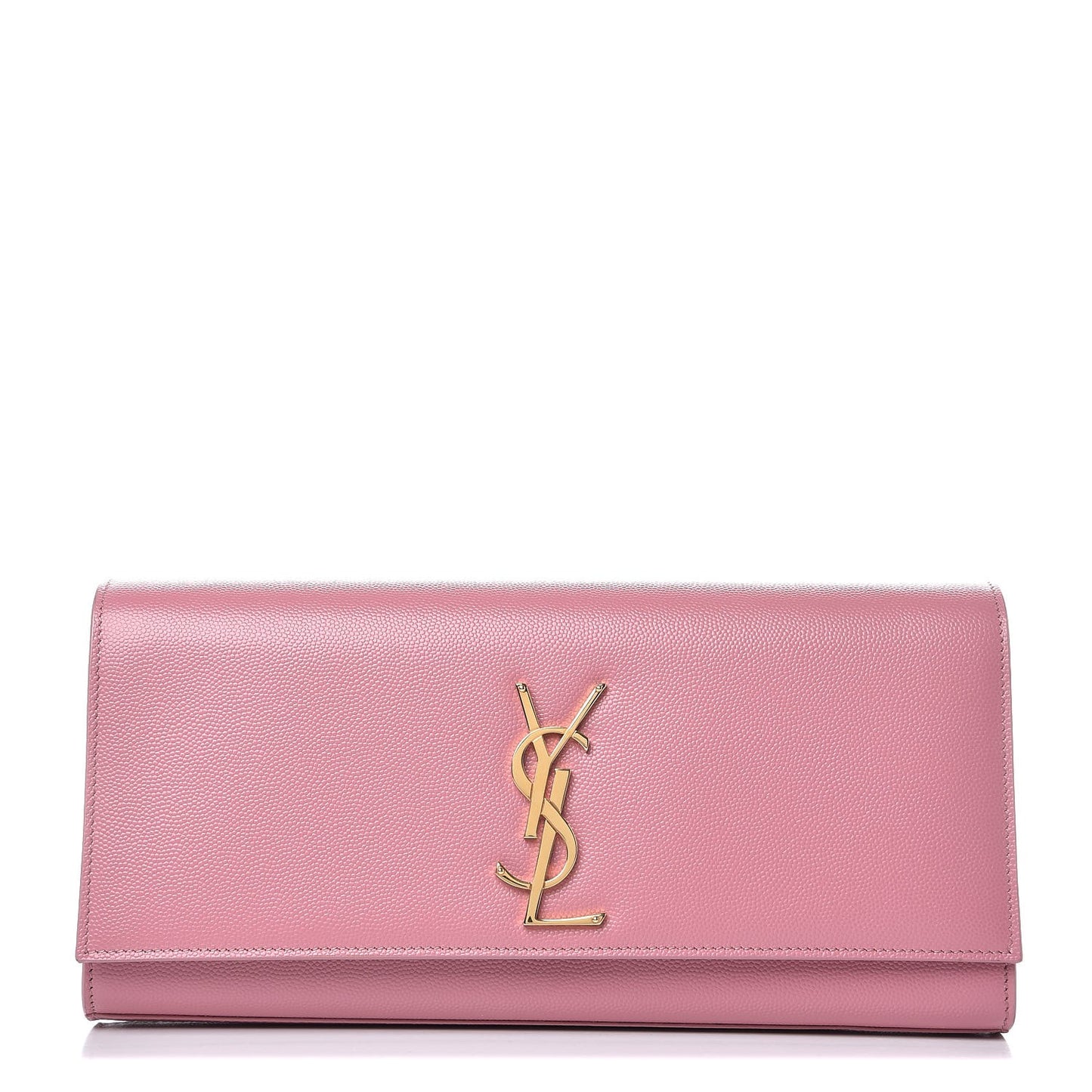 Grain De Poudre Classic Monogram Cassandre Clutch Pink