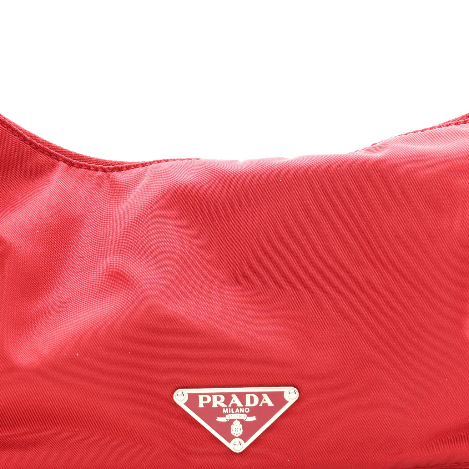 Prada Tessuto Sirio Pochette Scarlatto 8 of 10