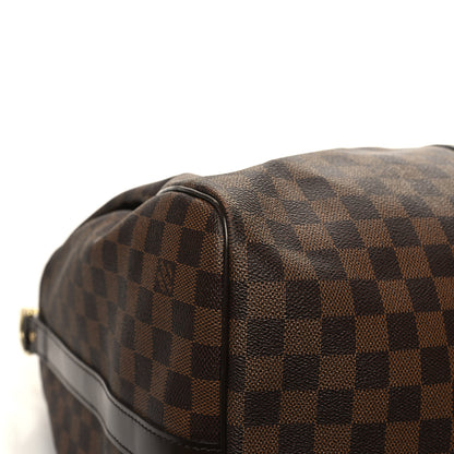 Louis Vuitton Damier Ebene Keepall Bandouliere 55 10 of 11