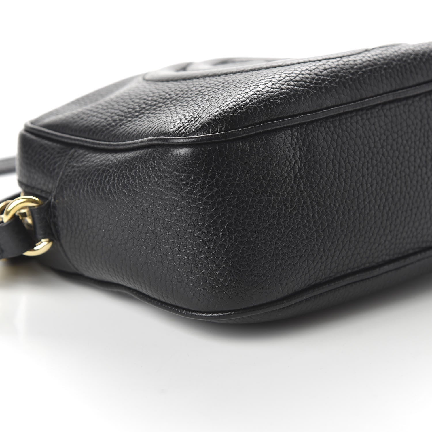 Gucci Pebbled Calfskin Small Soho Disco Bag Black 6 of 10