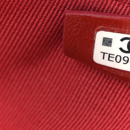 Chanel Lambskin Quilted Camellia Belt Bag Black 7 of 11