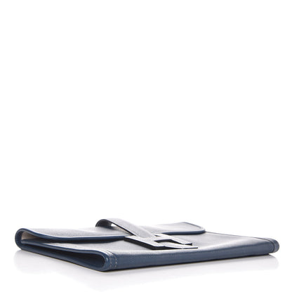 Hermes Epsom Jige PM Clutch Bleu 4 of 8