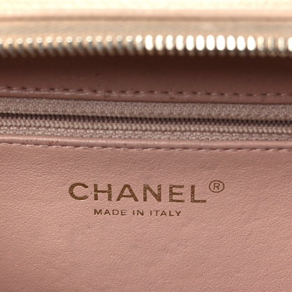 Chanel Caviar Quilted Medium CC Filigree Vanity Case Beige 6 of 9