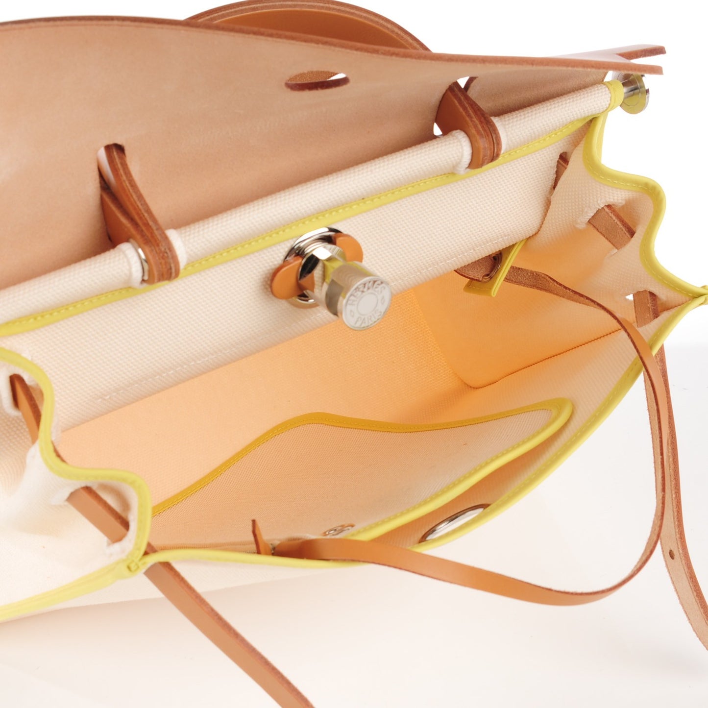 Toile Vache Hunter Herbag Zip PM White Soufre