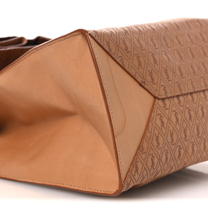 Saint Laurent Calfskin Monogram Deli Paper Bag Vintage Beige 9 of 13