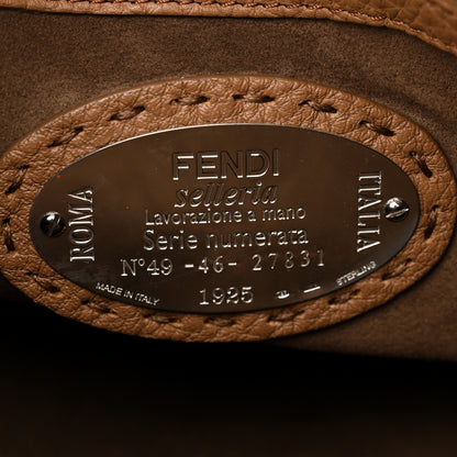 Fendi Cuoio Romano Selleria Lei Boston Tote Mou 6 of 10