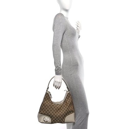 Gucci Monogram Medium Lovely Heart Hobo Off White 2 of 10