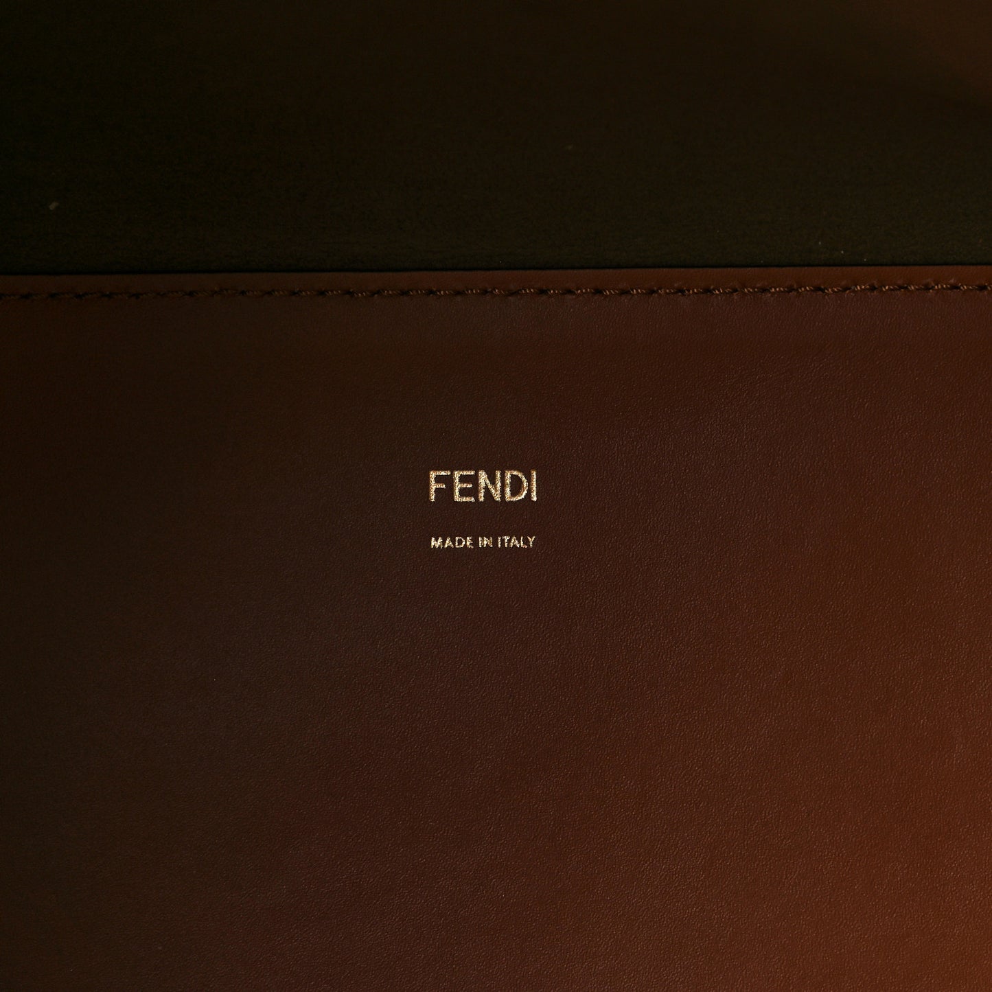 Vitello King Plexiglass Medium Fendi Sunshine Shopper Tote Cuoio