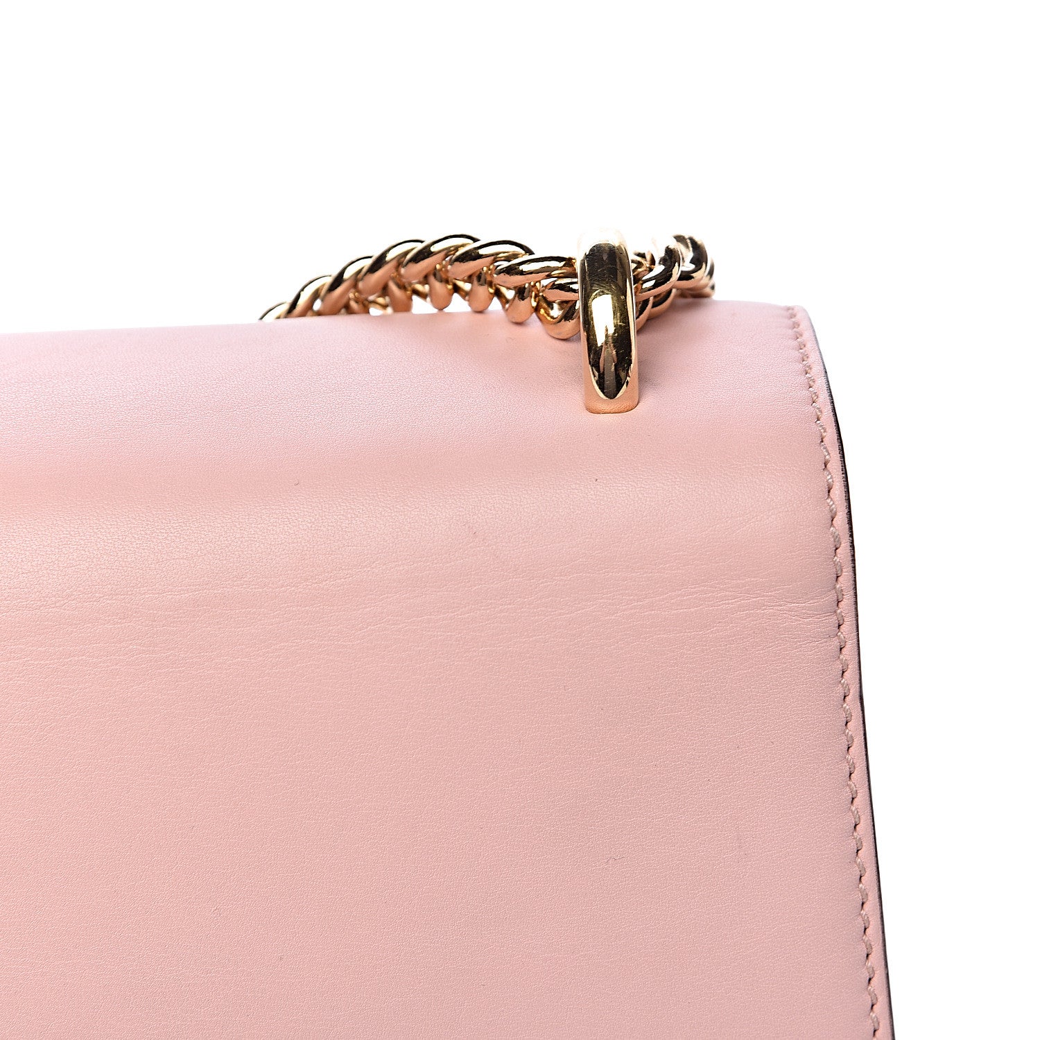 Gucci GG Supreme Monogram Calfskin Medium Padlock Shoulder Bag Beige Perfect Pink 13 of 16