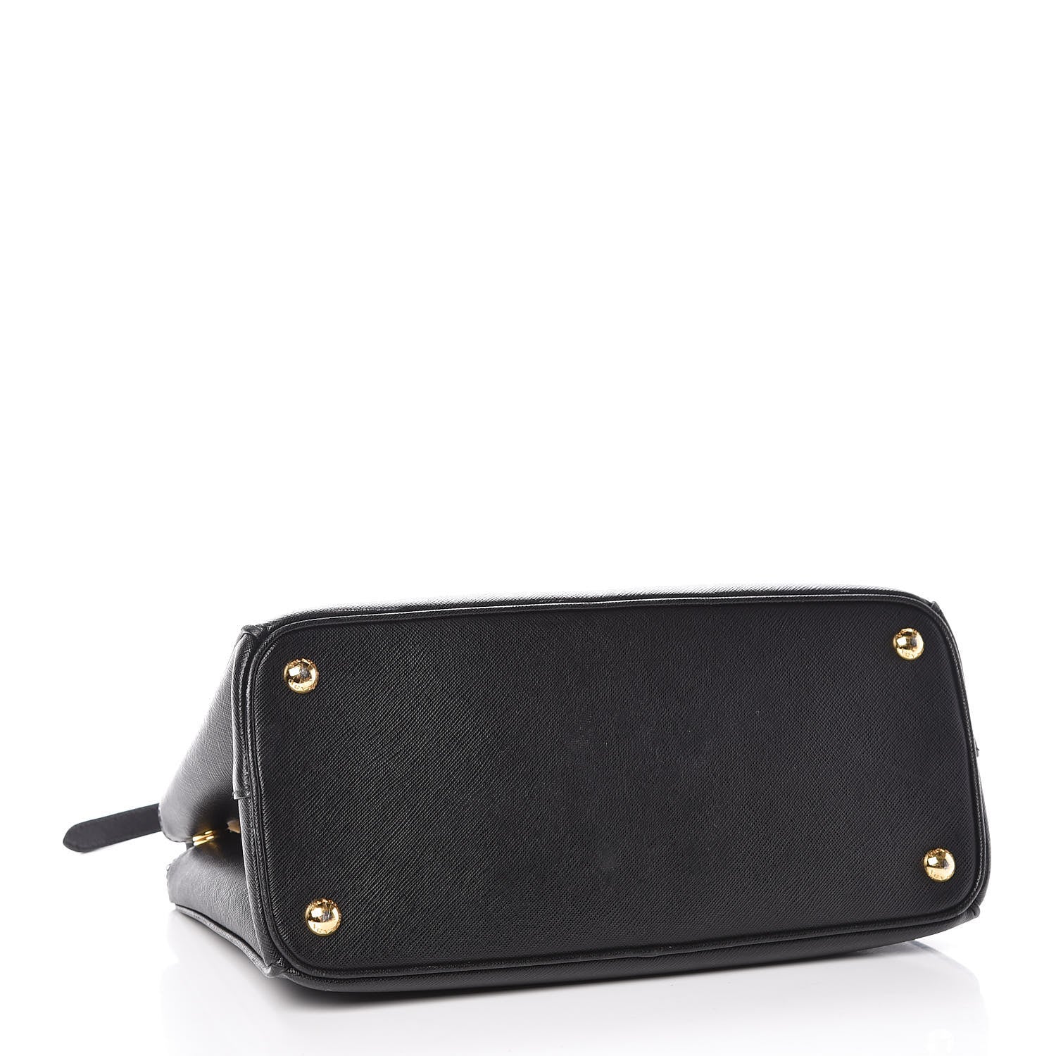 Prada Saffiano Small Galleria Double Zip Tote Black 4 of 20