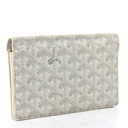 Goyard Goyardine Richelieu Wallet White 3 of 12
