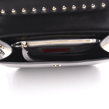 Valentino Garavani Vitello Rockstud Side Slip Crossbody Pastel Grey 5 of 13