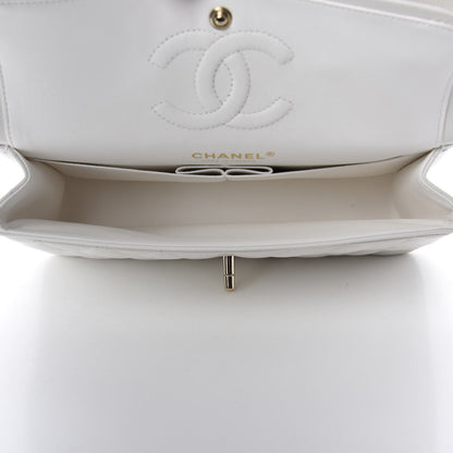 Chanel Caviar Quilted Small Double Flap White 5 of 11
