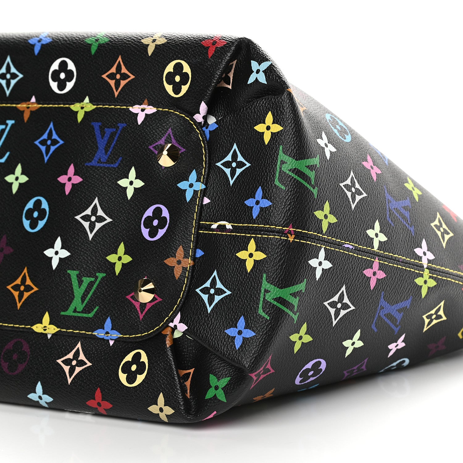 Louis Vuitton Monogram Multicolor Annie GM Black 9 of 9