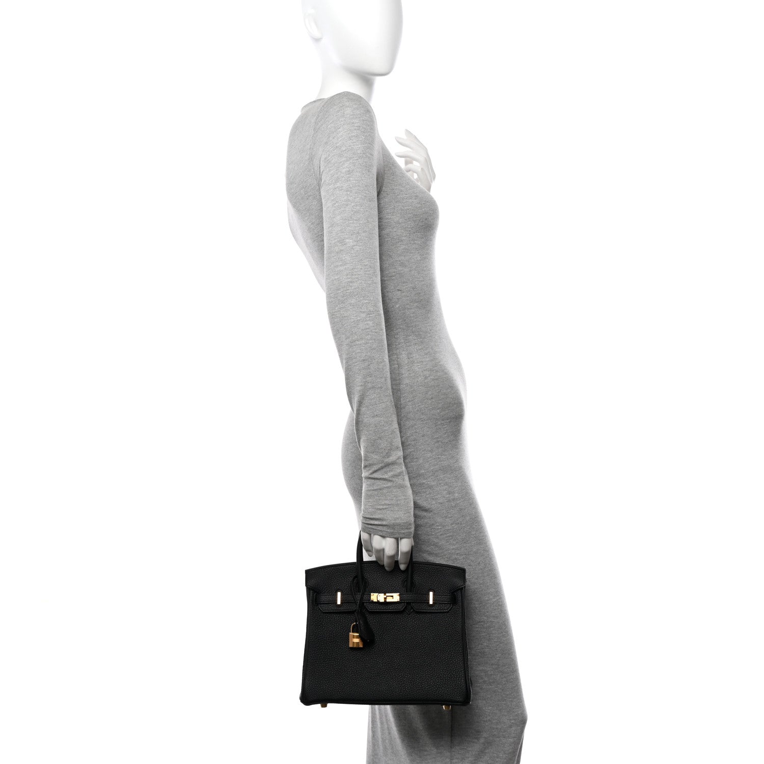 Hermes Togo Birkin 25 Black 2 of 13