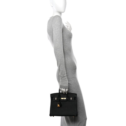 Hermes Togo Birkin 25 Black 2 of 13
