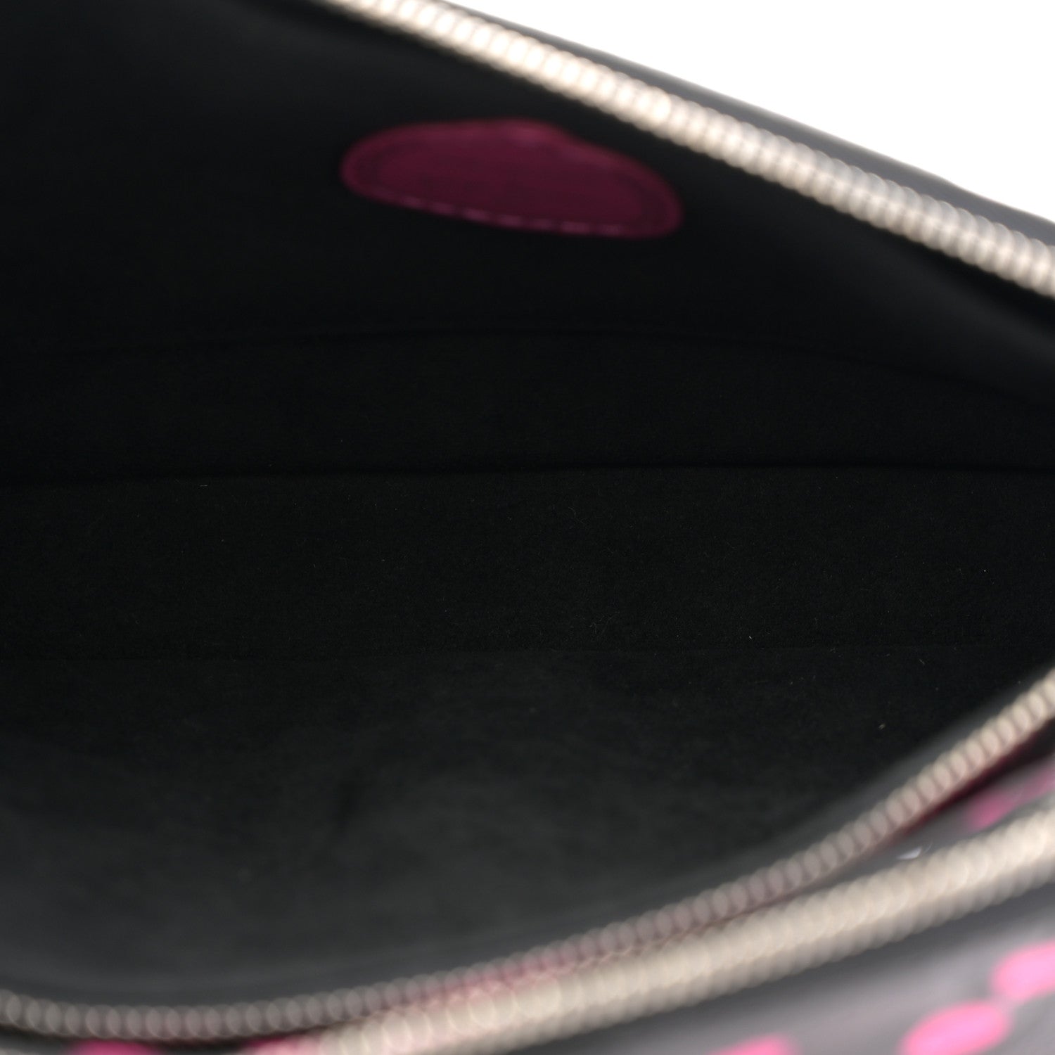 Louis Vuitton LV X YK Empreinte Multi Pochette Accessories Black Fuchsia 5 of 10
