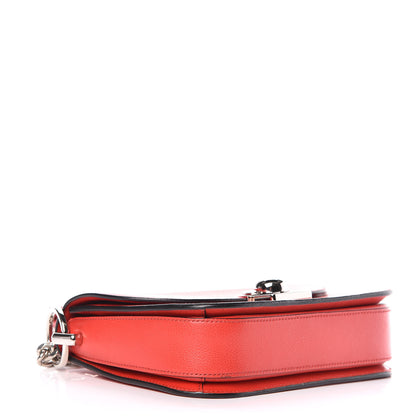 Prada Glace Calfskin Arcade Crossbody Bag Lacca 4 of 10