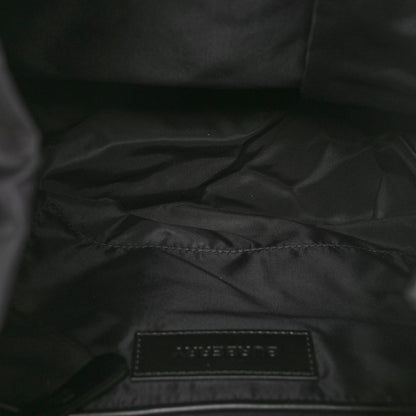 Burberry Nylon Logo Print Medium Rucksack Backpack Black 5 of 9