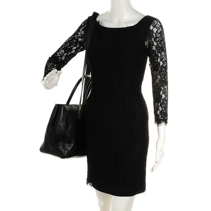 Chanel Calfskin Cerf Shopper Tote Black 2 of 7