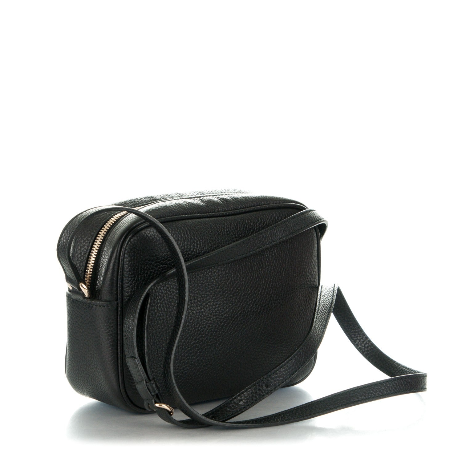 Gucci Pebbled Calfskin Small Soho Disco Bag Black 3 of 7