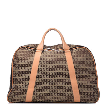 Fendi Zucchino Large Travel Bag Tan 1 of 21