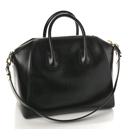 Givenchy Shiny Lord Calfskin Medium Antigona Black 3 of 8