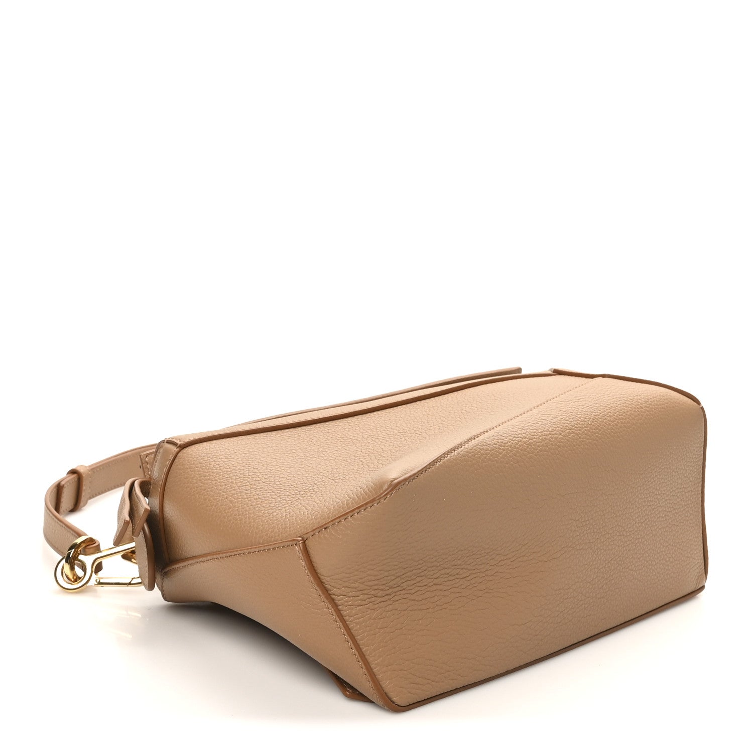 Loewe Grained Calfskin Small Puzzle Edge Bag Toffee 4 of 9