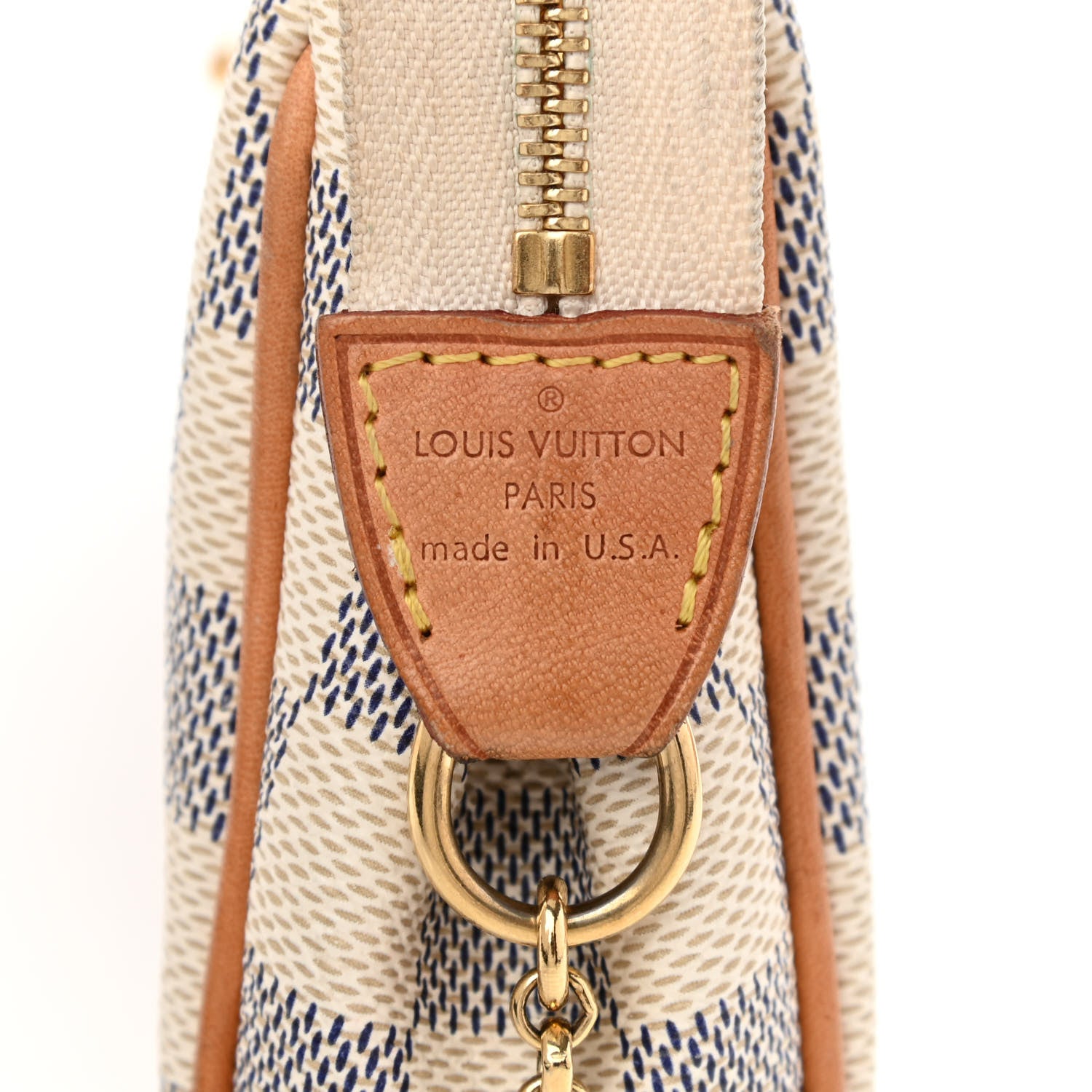 Louis Vuitton Damier Azur Eva Clutch 6 of 10