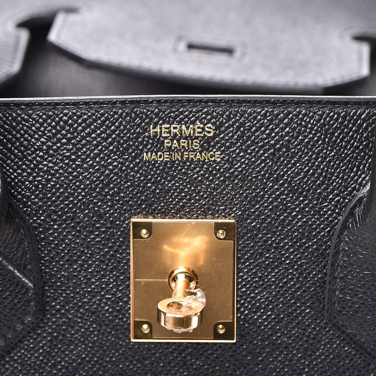 Epsom Birkin 35 Black