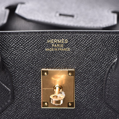Hermes Epsom Birkin 35 Black 27 of 37
