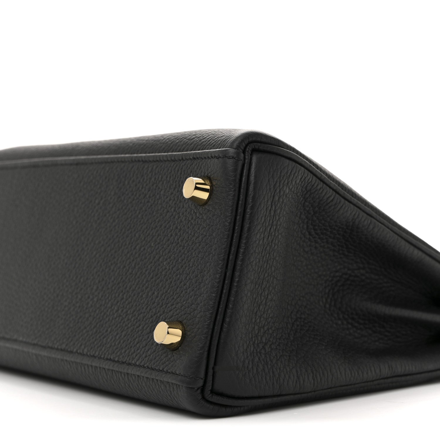 Hermes Togo Kelly Retourne 25 Black 7 of 8
