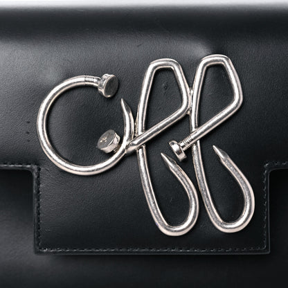 Off-White Calfskin 3D Nail Logo Shoulder Bag Black 16 of 16