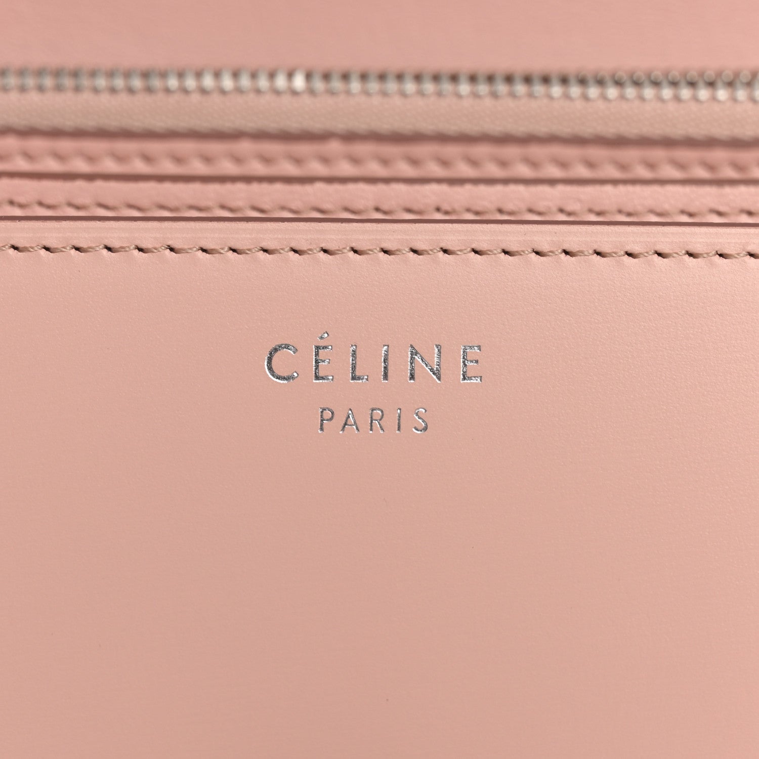 Celine Smooth Calfskin Medium Classic Box Flap Bag Pink 6 of 14