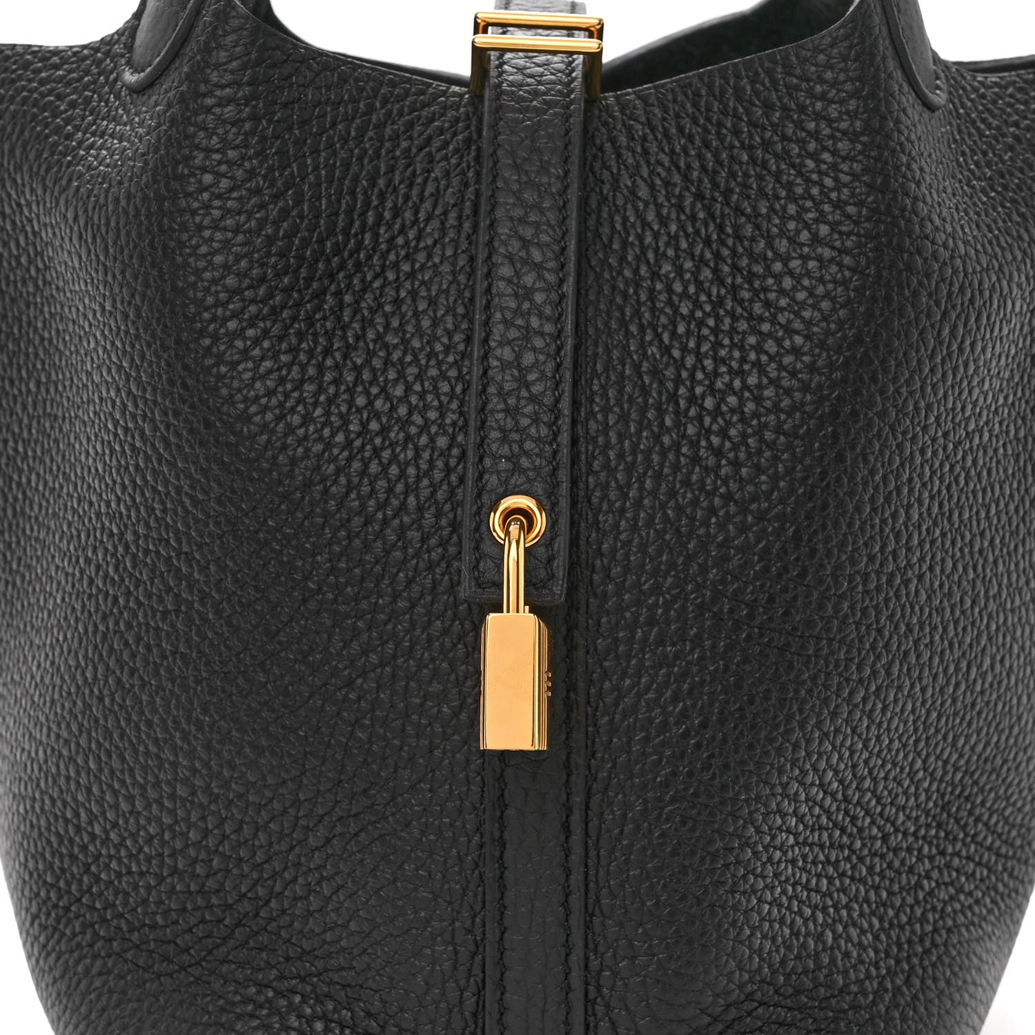 Hermes Taurillon Clemence Picotin Lock 18 PM Black 8 of 10