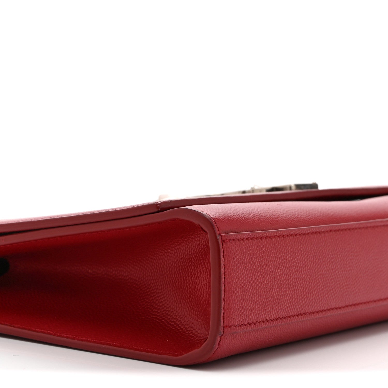 Saint Laurent Grain De Poudre Medium Monogram Kate Satchel New Lipstick 9 of 10