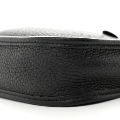 Hermes Taurillon Clemence Evelyne TPM Black 10 of 11
