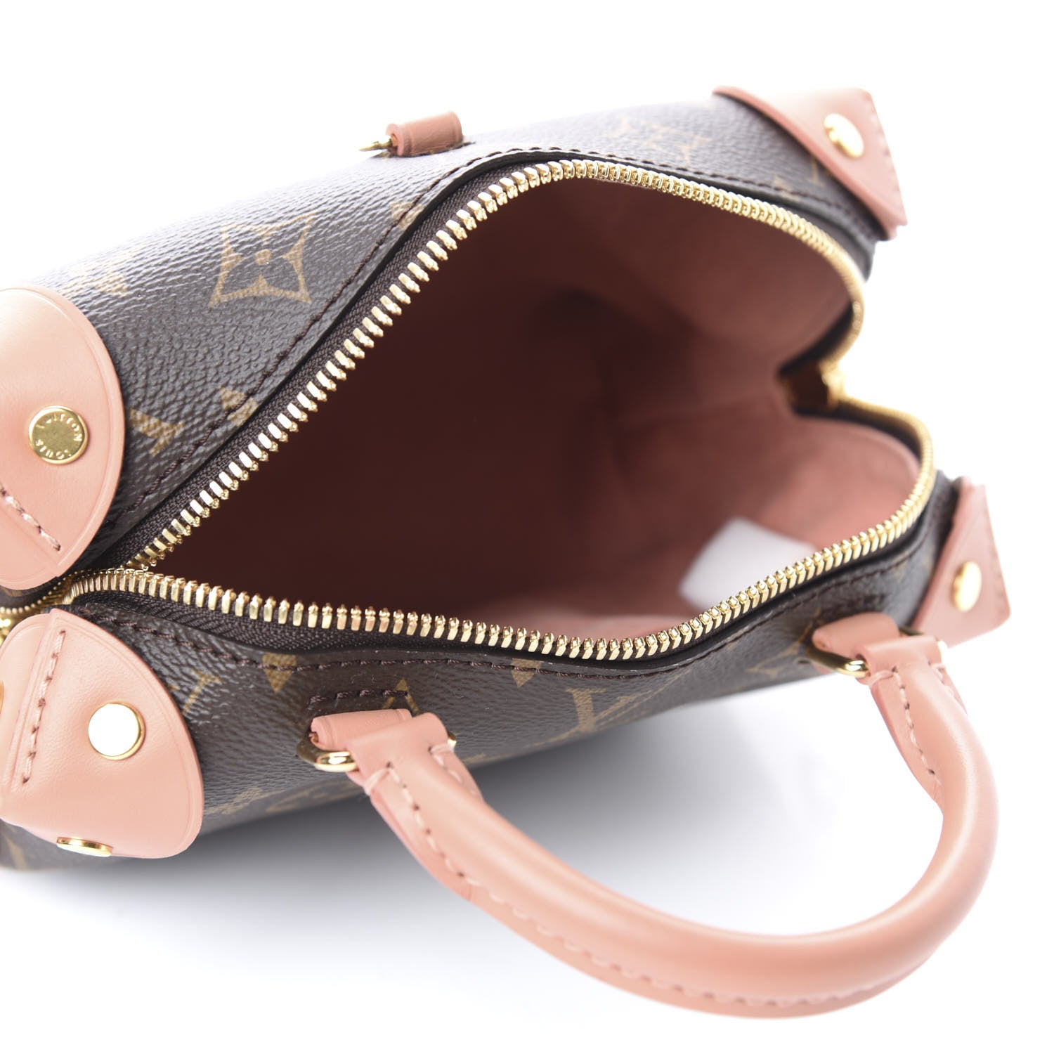 Louis Vuitton Monogram Petite Malle Souple Peach 5 of 11
