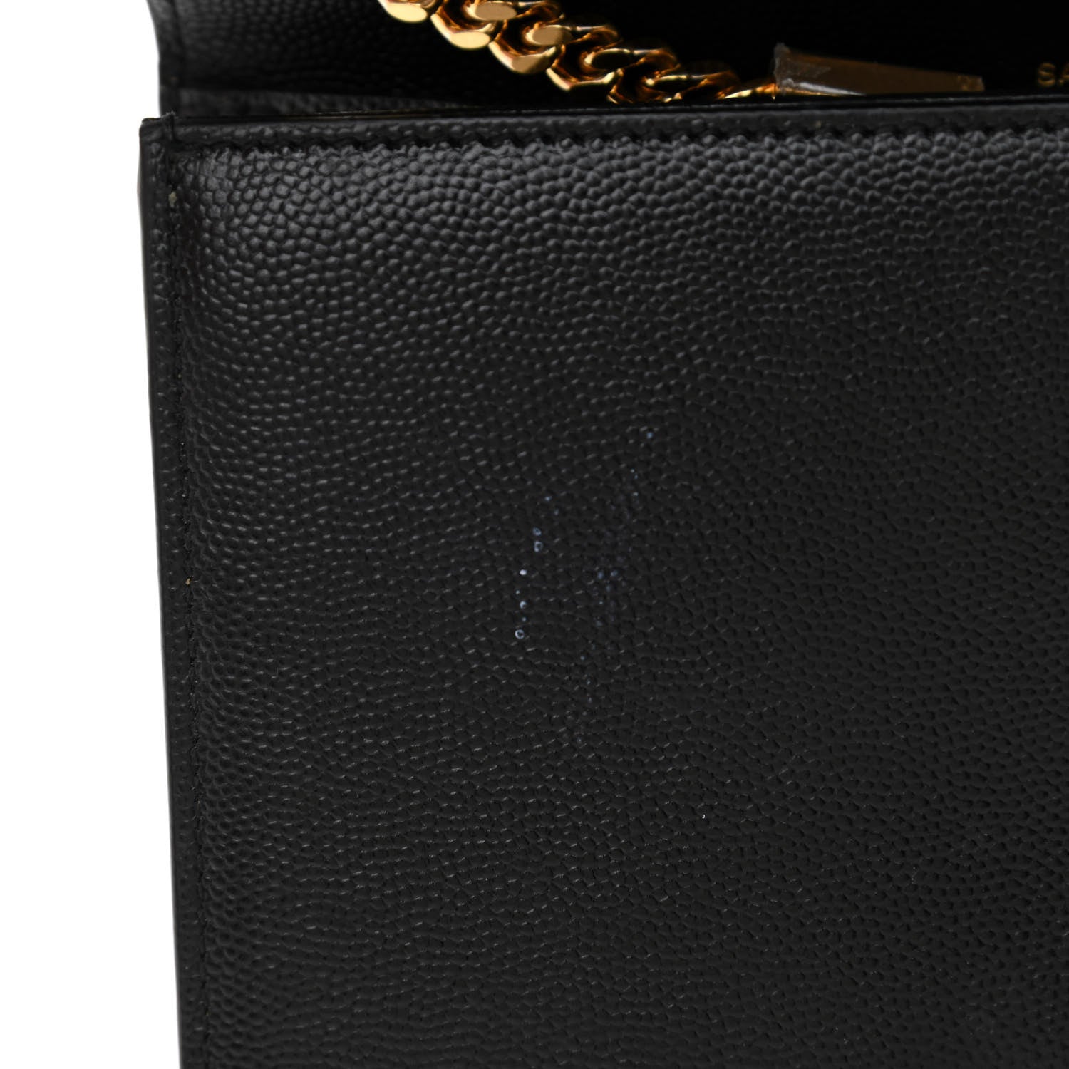 Saint Laurent Grain De Poudre Small Monogram Kate Satchel Black 10 of 10