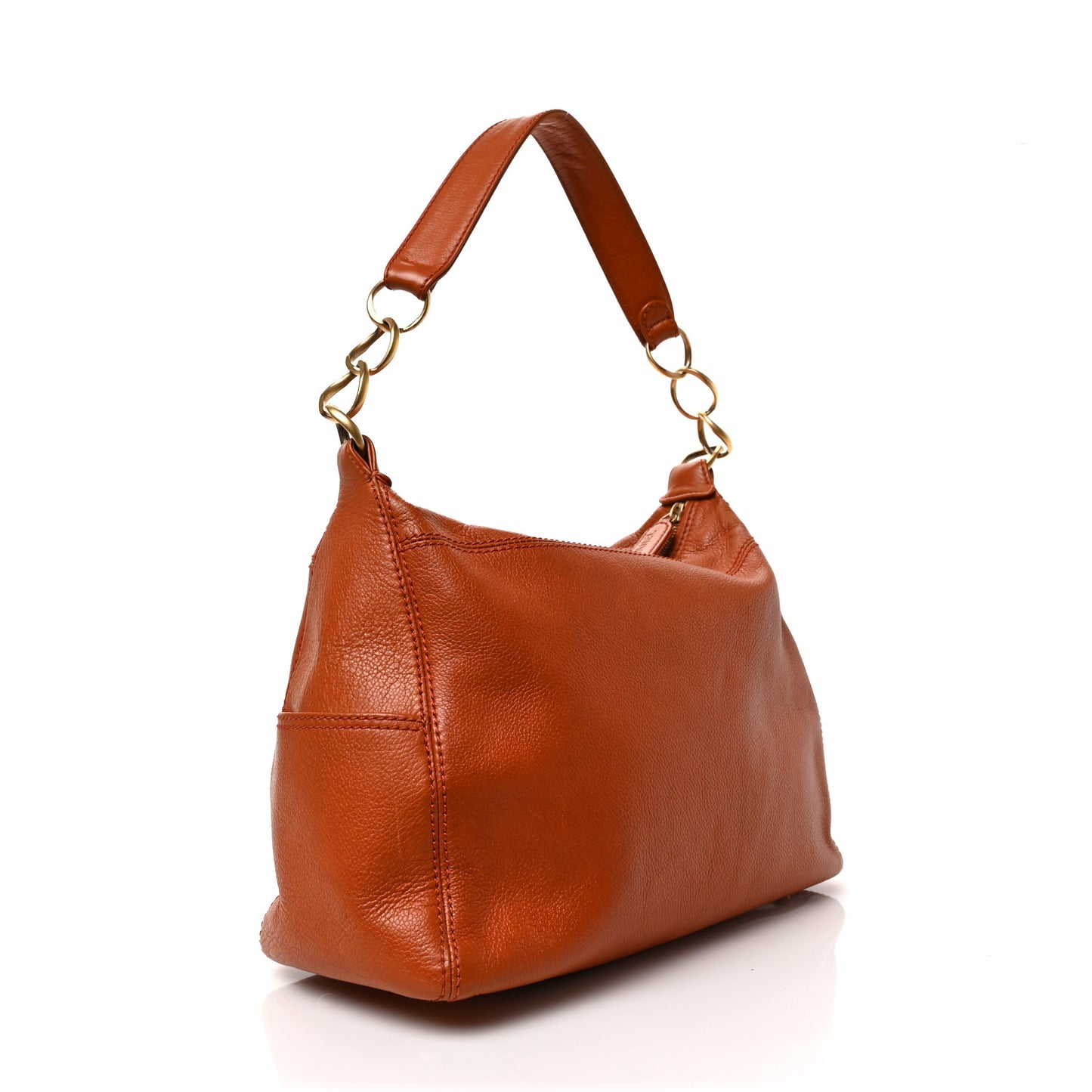 Caviar CC Timeless Shopping Tote Orange