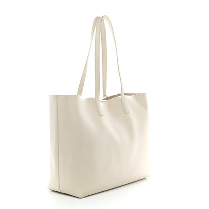 Saint Laurent Calfskin Large Shopping Tote Porcellana 4 of 19