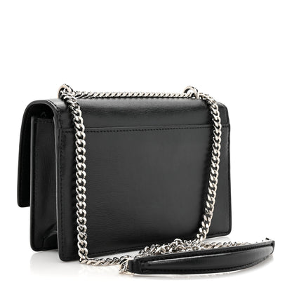 Saint Laurent Calfskin Monogram Sunset Chain Wallet 3 of 13