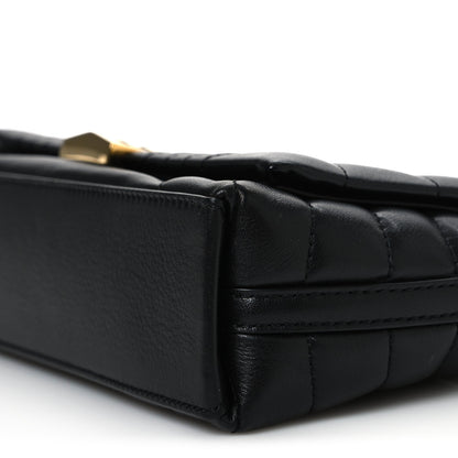 Givenchy Soft Calfskin 4G Quilted Small Shoulder Bag Black 10 of 11
