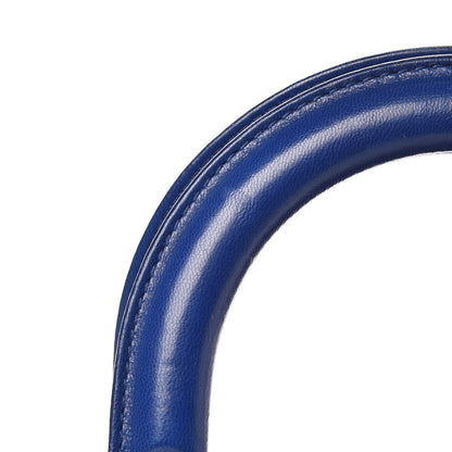 Christian Dior Lambskin Cannage Granville Polochon Blue 18 of 21