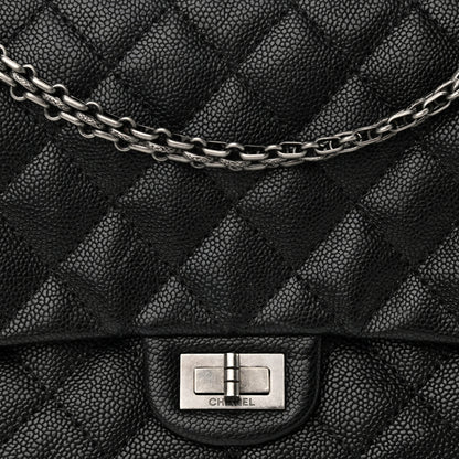 Chanel Caviar Quilted 2.55 Reissue 226 Flap Black 8 of 12