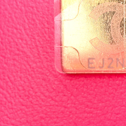 Chanel Caviar Quilted Medium Double Flap Dark Pink 7 of 11